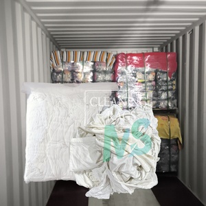 Trapos de Limpieza Duraderos, Trapos de Algodón Blanco, Material de Alta Densidad, Trapos Industriales para Mantenimiento de Motores Ferroviarios y Uso Profesional - Product Image 1