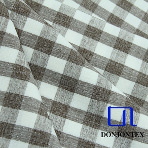 Vendita calda <span class=keywords><strong>tessuto</strong></span> di lino in poliestere 100% <span class=keywords><strong>tessuto</strong></span> a scacchi Leli <span class=keywords><strong>tessuto</strong></span> camicia per gli uomini - Product Image 6