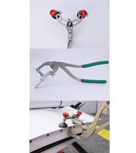 Kit d'outils de réparation de bosses de <span class=keywords><strong>voiture</strong></span> : Pince à cornet, extracteur réglable, support double face pour la réparation des bords de portières et de la peinture - Product Image 6