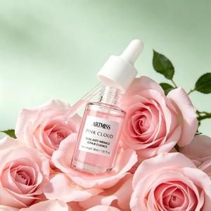 Sérum Visage Hydratant Apaisant Réparateur à l'Essence <span class=keywords><strong>de</strong></span> Rose Naturelle Anti-Rides Éclaircissant pour une <span class=keywords><strong>Peau</strong></span> Éclatante - Product Image 1