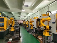 Nouvelle machine de fraisage robotisée à 6 axes, manipulateur industriel de polissage, capacité de charge de 50 kg, haute précision 0,08 mm, double portée de 1000 mm