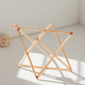 Rõ ràng tinh thể thạch anh merkaba màu trong suốt giả kim thuật Chakra thiêng liêng quẻ thiền tâm linh thạch anh sản phẩm - Product Image 5