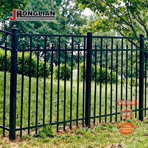 Classico recinzione in ferro battuto pannelli esterni con rivestimento protettivo in zinco - Product Image 4