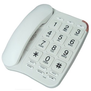 Grand bouton <span class=keywords><strong>téléphone</strong></span> pour personnes âgées <span class=keywords><strong>téléphone</strong></span> haut-parleur pour personnes âgées bouton amplifié <span class=keywords><strong>téléphone</strong></span> <span class=keywords><strong>fixe</strong></span> pour personnes âgées avec grand nombre - Product Image 1