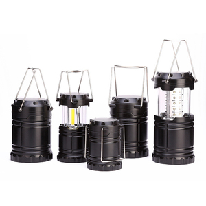 Collapsible <b>LED</b> Telescopic Light Emergency Lamp <b>Camping</b> <b>Lantern</b> with 3AA Battery - Product Image 1