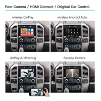 Pour système Ford Sync2 Explorer Focus Fiesta C-max Edge F-150 Fusion Taurus, CarPlay sans fil, Android Auto, Mirror Link, AirPlay