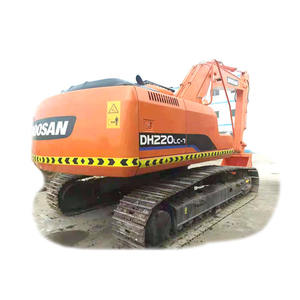 Excavadora Usada Doosan Dh220lc-7 de 20 Toneladas, Oruga, Fabricada en Corea - Buen Estado, Motor, Bomba, Caja de Cambios, Rodamientos, PLC en Venta - Product Image 2