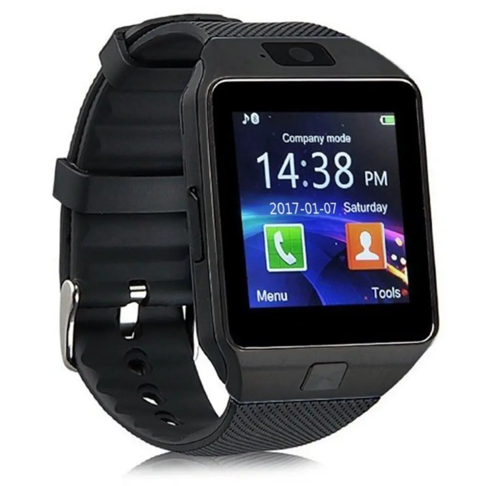 cheapest waterproof smartwatch dz09 smart phone watch with TF card SIM Card for Smartphone high quality android smart watch