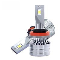 Nouvel Arrivage Ampoules LED de Voiture à Puce 3570 pour Phares Antibrouillard et Phares Avant, Faisceau Haut/Bas H1-H11 12V 6000K 12000LM 120W, Adaptation Universelle