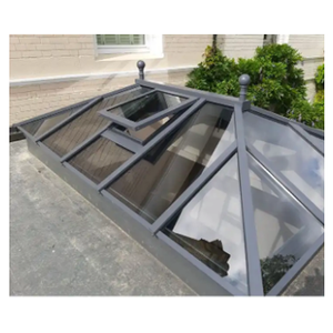 Claraboya Artificial de Techo Plano con Aislamiento Térmico, de Aluminio, con Acristalamiento Eficiente Energéticamente, Automática, Tipo Domo, <span class=keywords><strong>para</strong></span> Viviendas - Product Image 1