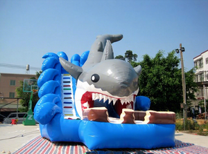 Vente flash : Toboggan aquatique géant gonflable en PVC pour enfants, idéal pour les locations commerciales lors de fêtes - Product Image 1