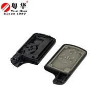Clé de voiture intelligente à lame non coupée à prix de gros bon marché Télécommande de clé de voiture vierge à transpondeur à 3 boutons pour Honda Civic Fits CRV
