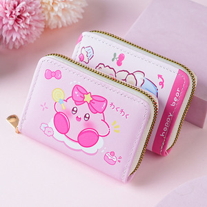 <span class=keywords><strong>Porte</strong></span>-cartes mini-accordéon de style japonais grande capacité multi-fentes anti-démagnétisation motif dessin animé mignon portefeuille bancaire court pour <span class=keywords><strong>femme</strong></span> - Product Image 5
