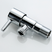 Robinet d'angle en acier inoxydable de qualité supérieure, prix abordable, 1/2, durable, ouverture rapide, 90 degrés, robinet d'arrêt d'angle, installation facile