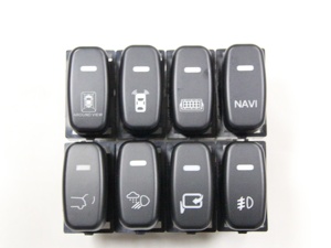 DRL LED Fan Fog Light Front Camera Recorder Monitor Radar Parking Sensor Switch Button Mitsubishi - Product Image 4