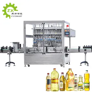 Machine automatique de ligne de remplissage d'huile de bouteille pour l'huile végétale de cuisson comestible/huile d'olive de tournesol/huile lubrifiante