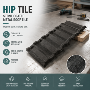 Cubiertas Metálicas Duraderas para Techos con Tejas Recubiertas <span class=keywords><strong>de</strong></span> Piedra para Casas Residenciales - Product Image 1