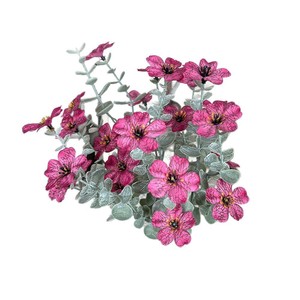 Fleurs artificielles, feuilles d'eucalyptus, bouquet en soie, décoration de mariage, arrangement floral, plantes vertes - Product Image 5