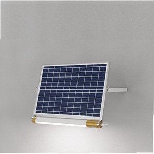 Lampe solaire fluorescente T12 pour usage domestique, matériau du corps en PC, alimentée par batterie, éclairage extérieur pour parcs à thème et jardins - Product Image 1