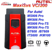 Dongle Inalámbrico Autel MaxiVCI V200 VCI200 Compatible con Protocolo CAN FD/DOIP para Autel MS906 Pro KM100 BT609 BT608 ITS600