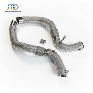 Tuberías de Escape Turbo de Alto Rendimiento con Protección Térmica para <span class=keywords><strong>BMW</strong></span> F90 M5 S63 4.4T 2018+, Barrera Térmica Avanzada, Juego de Tuberías de Competición - Product Image 6