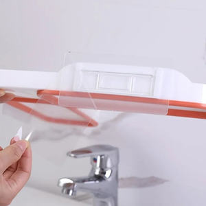 Rotating <b>Corner</b> <b>Shelf</b> <b>Shower</b> Stand Toilet Suction Wall Soap Storage Rack Bathroom Non-punching Bathroom Stand - Product Image 4