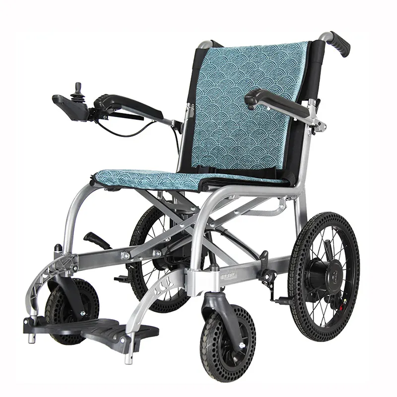 The Inner Rotor Brushless Motor Technology Ultra Light Aluminum Alloy Can Take The Electric Wheelchair On The Plane