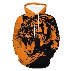 In Đầy Đủ Mens Mát Động Vật Hổ Hoodies Cho Nam Giới Mới Trong Dài Tay Áo Thun Trùm đầu Áo Nỉ Quần Áo Mens Thể Thao Tracksuit - Product Image 2