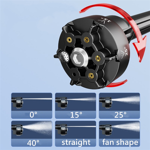 เครื่องฉีดน้ำแรงดันสูงไร้สาย 48V แบบชาร์จไฟได้ 6in1 หัวฉีดอเนกประสงค์ สำหรับล้างรถยนต์ - Product Image 3