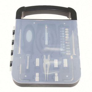 Juego de Destornilladores Portátiles Transparentes Personalizados de 22 Piezas con Llave de Tubo y Alicates - Ideal para Reparaciones y Proyectos de Bricolaje - Product Image 2