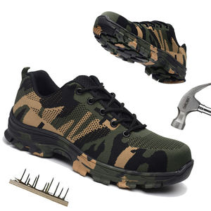 Vente en gros prix d'usine <span class=keywords><strong>chaussures</strong></span> de travail de mineur chantier baskets à bout en acier hommes femmes <span class=keywords><strong>chaussures</strong></span> de sécurité respirantes - Product Image 1
