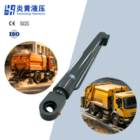 Cylindre hydraulique professionnel à double effet personnalisé pour l'assainissement environnemental, livraison rapide, en vente