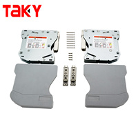Accessoires de porte à battant TK-G008, fermeture douce, support hydraulique, système de levage pour armoire de cuisine, support de porte à battant