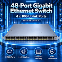 Pour Cisco WS-C4948E-F Catalyst 4948E-F 48*10/100/1000 RJ45 +4*SFP+ 10G Uplink Switch