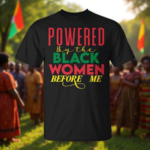 Camiseta africana inspirada en Women Before Me, ropa promocional con temática de la historia negra - Product Image 3