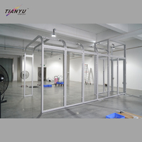 Système d'extrusion en aluminium TIANYU Elite, matériel d'affichage intégré pour graphiques grand format sans soudure