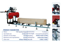 Scierie à bois portable, scie à ruban, machine à scierie à vendre