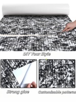 Karpet Lantai Kapal RV/Yacht Motif Camo Kustom, Perekat Sendiri, Bahan EVA Foam, Imitasi Teak, untuk Dek Kapal Laut