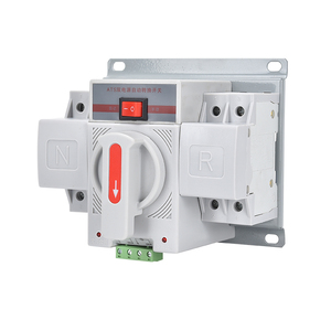 Commutateur de transfert automatique double alimentation 63A monophasé 220V, disjoncteur de secours domestique avec borne de raccordement en tunnel - Product Image 3