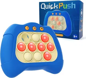 Jogo eletrônico pop light up para crianças, quebra-cabeça sensorial pop, jogo de empurrar rápido, brinquedo de brincar, quebra-cabeça sensorial, 2024, 2024, jogo rápido