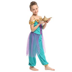 Robe de danse <span class=keywords><strong>princesse</strong></span> <span class=keywords><strong>Jasmine</strong></span> pour filles <span class=keywords><strong>Aladdin</strong></span> Performance Costume Vêtements pour enfants Costume d'Halloween - Product Image 2