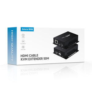 Jasoz 50M pour <span class=keywords><strong>HDMI</strong></span> KVM Extender RJ45 Cat6 USB pour <span class=keywords><strong>HDMI</strong></span> Video <span class=keywords><strong>Spliter</strong></span> 60Hz Ethernet Network Cable for Video Splitters Converters - Product Image 2