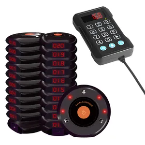 Mini-Achtersteller anruf-Peiger-System Kunden-Anrufsystem Restaurant-Peiger kabelloses Peiger-System