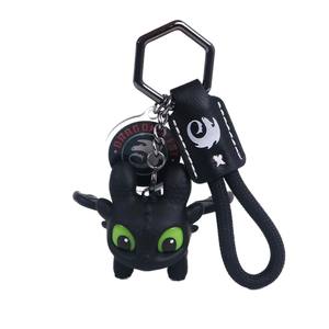 Portachiavi Originale Global Dragon Training Master Night Sha Senza Denti, Ciondolo per Auto/Borsa, Materiale ABS, Accessori a Tema Animale, con Suono - Product Image 5
