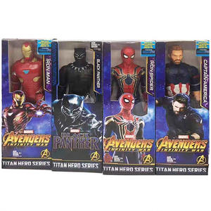Figurine Artisanale en Vinyle PVC Alliance <span class=keywords><strong>Marvel</strong></span> 12 Pouces, Neuve, avec Thanos, Anti-Hulk et Mandalorian - Product Image 3