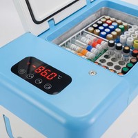 Congélateur portable de laboratoire médical à très basse température Refport DM-8625 25L -86°C, refroidissement Stirling, facile à nettoyer