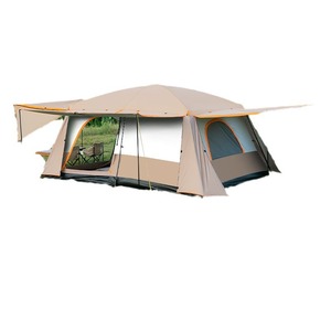 Outdoor <b>Tent</b> Two Bedroom One Living Room 430x305x200cm 6-8 Person <b>Waterproof</b> Sunscreen Camping Gear - Product Image 5