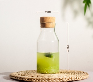 Bollitori per acqua fredda all'ingrosso della fabbrica bottiglie di vetro enzimatico con tappo in sughero giapponese resistente alle alte Temperature - Product Image 2