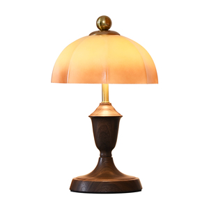 Vintage Style Table Lamp Mushroom Shape E27 Bulb Base For Bedroom Living Room Study <b>Decorative</b> <b>Lighting</b> - Product Image 5