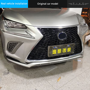 Adecuado para <span class=keywords><strong>Lexus</strong></span> <span class=keywords><strong>NX</strong></span> 200T <span class=keywords><strong>300H</strong></span> 15-17 <span class=keywords><strong>modelos</strong></span> modificados 18 <span class=keywords><strong>modelos</strong></span> parachoques delantero rejilla F SPORT modelo Kit labio delantero trasero envolvente - Product Image 3